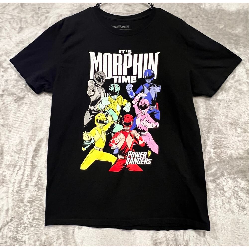 Women’s Power Rangers Graphic T-shirt Size Large Short Sleeve Top